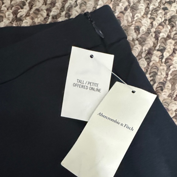 NWT Abercrombie & Fitch Black A-Line Skirt - Picture 3 of 6